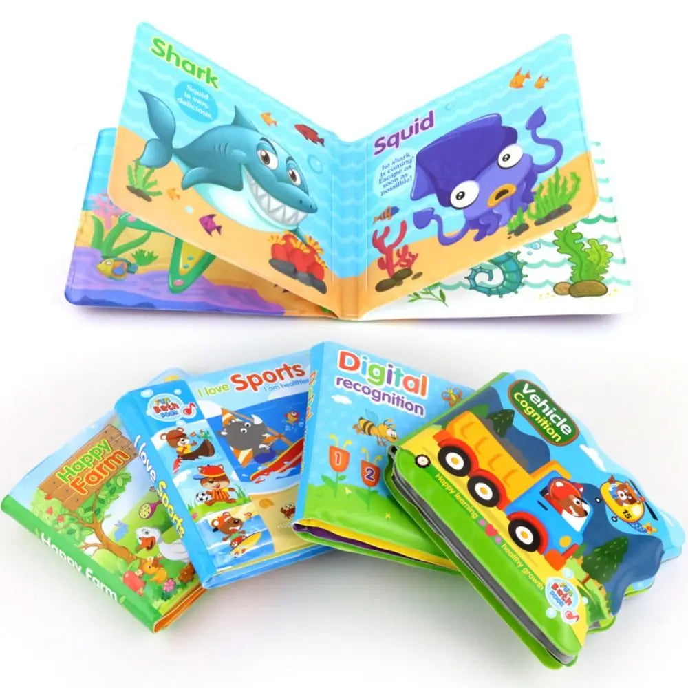 Bath Books, Baby Early Education Floating Cognize Books