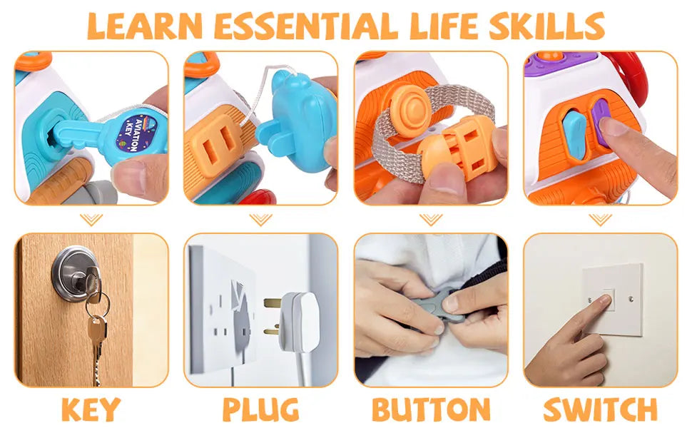 Baby Busy Toy for Toddler Educational Learning Activities