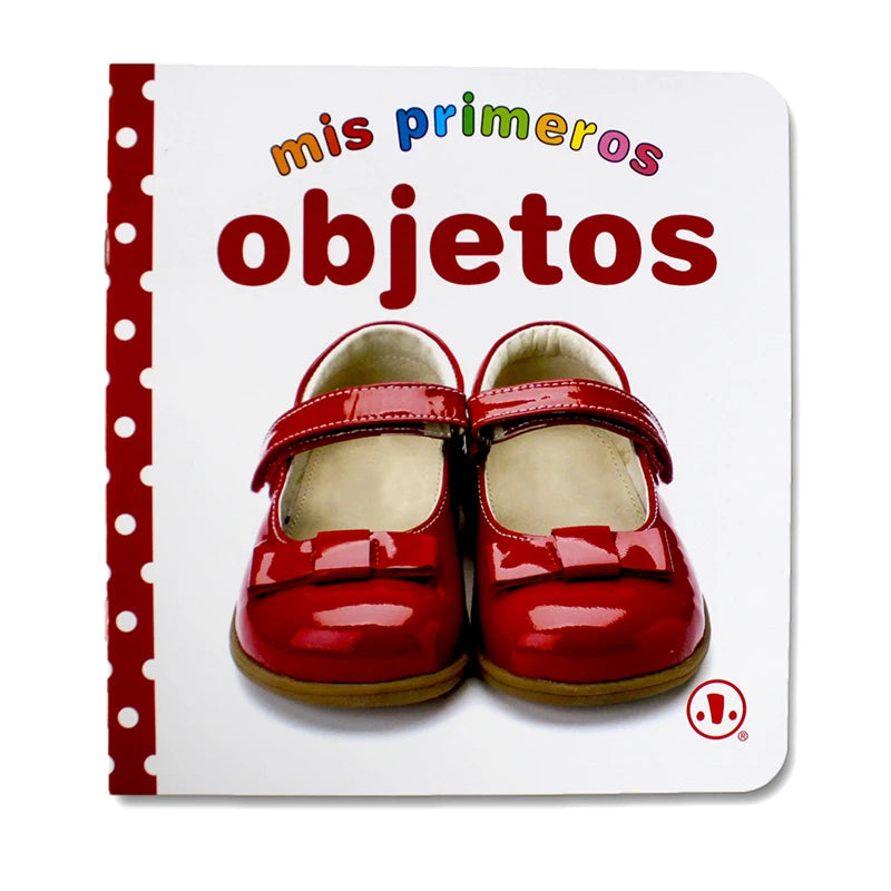 12Pcs/set Children Learning Picture Books in Spanish. Shape/Animal/Vegetable/Fruit/Color/ Words for Kids Book