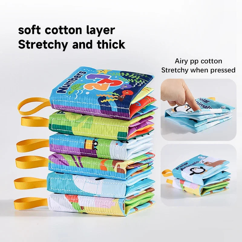 Baby  Enlightenment Cloth Books Educational Toys Baby