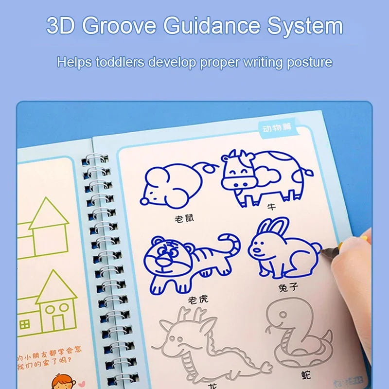 Children's Groove Drawing Book