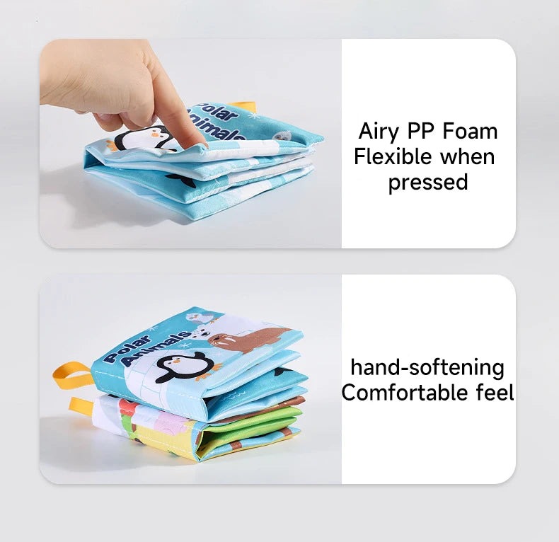 Baby  Enlightenment Cloth Books Educational Toys Baby