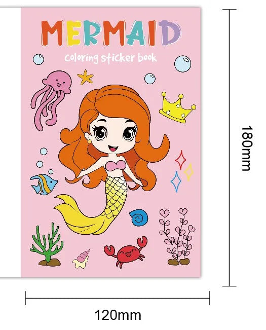 Coloring and Sticker Books