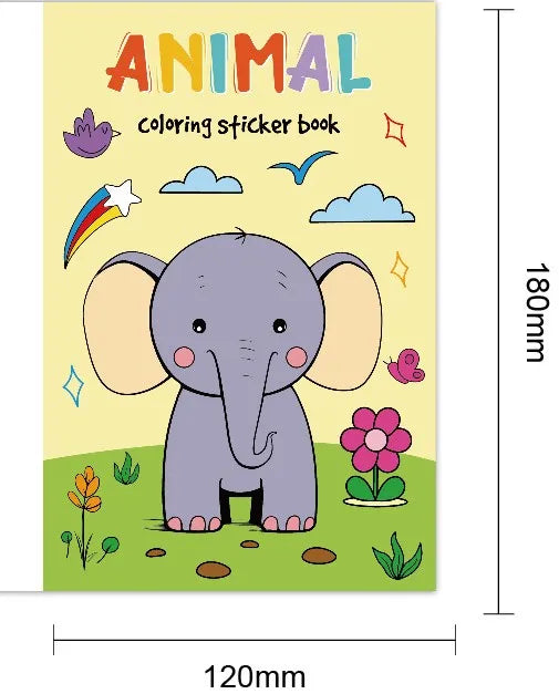 Coloring and Sticker Books