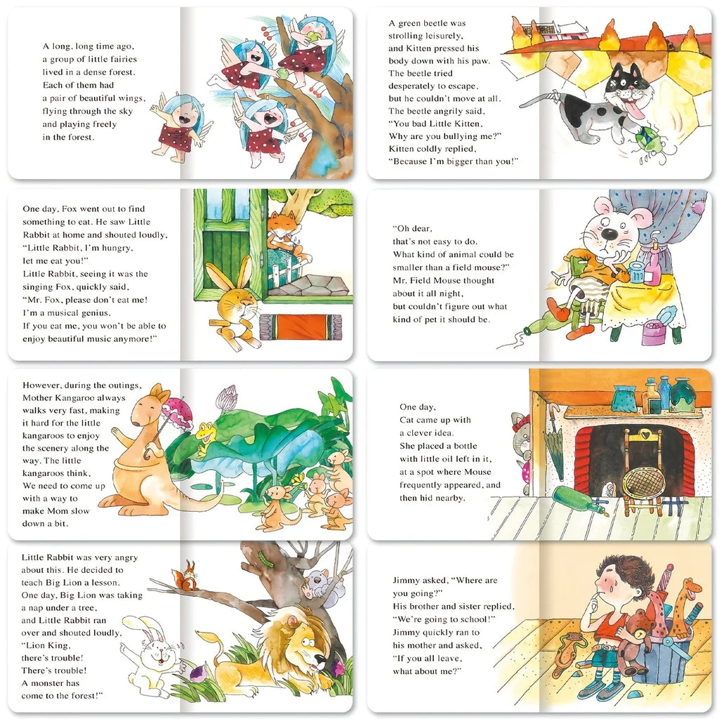 10 Books Spanish English Bilingual Children's Picture Books.