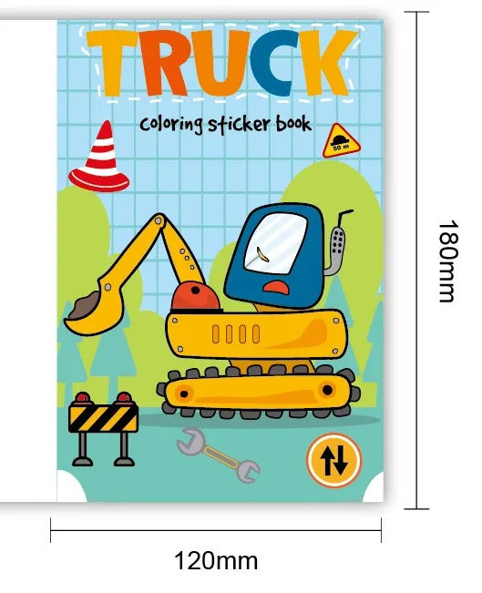 Coloring and Sticker Books