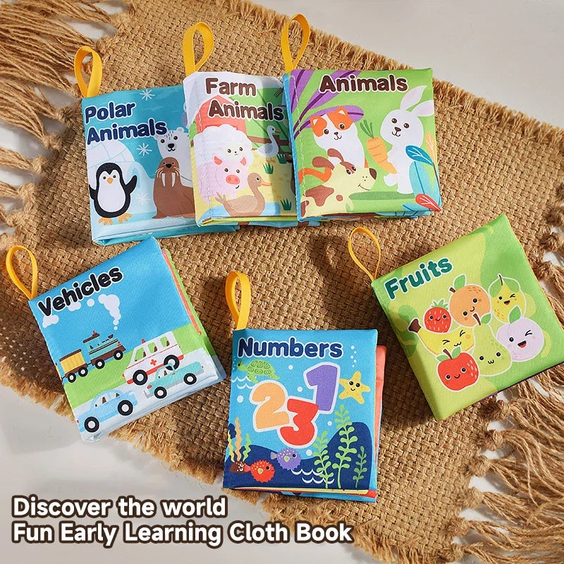 Baby  Enlightenment Cloth Books Educational Toys Baby