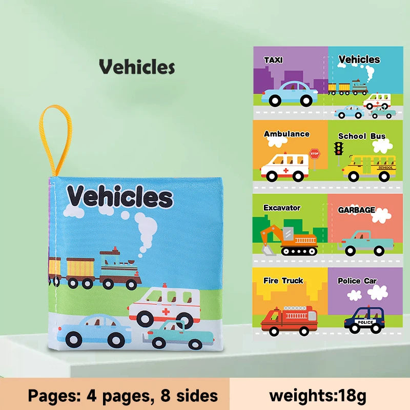 Baby  Enlightenment Cloth Books Educational Toys Baby