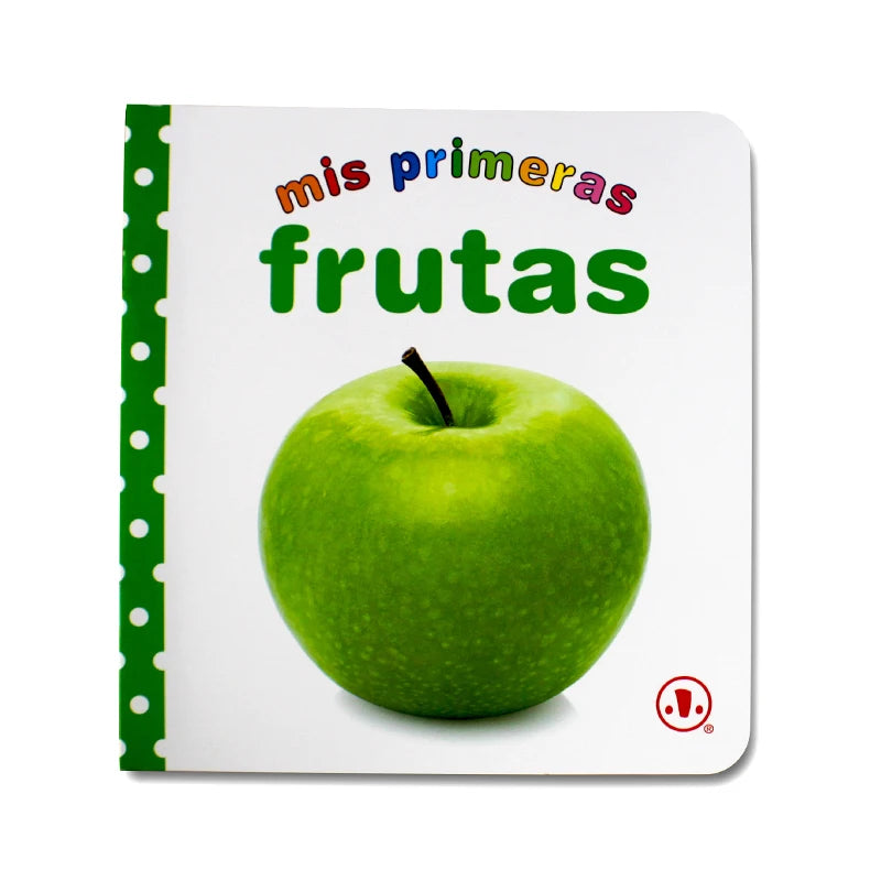 12Pcs/set Children Learning Picture Books in Spanish. Shape/Animal/Vegetable/Fruit/Color/ Words for Kids Book