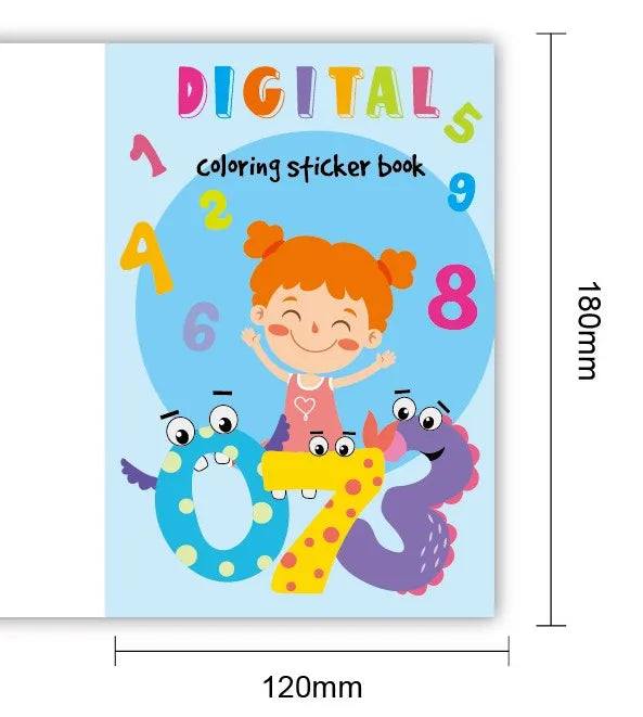 Coloring and Sticker Books