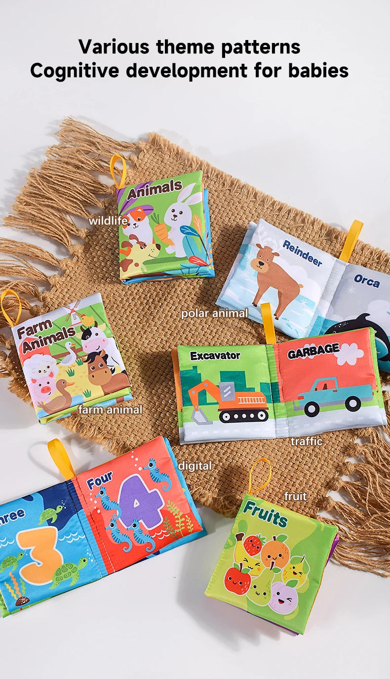 Baby  Enlightenment Cloth Books Educational Toys Baby