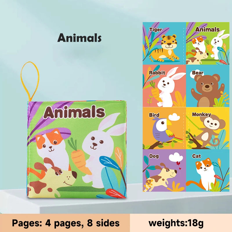 Baby  Enlightenment Cloth Books Educational Toys Baby