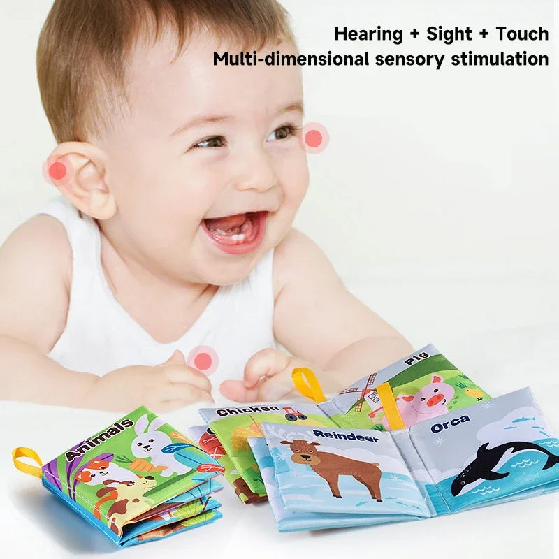Baby  Enlightenment Cloth Books Educational Toys Baby