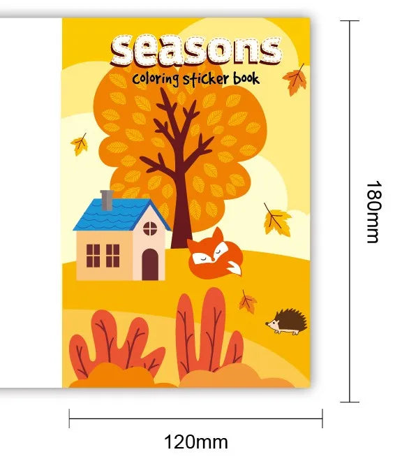 Coloring and Sticker Books