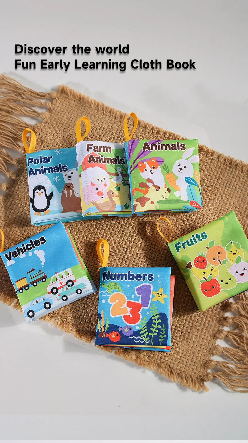 Baby  Enlightenment Cloth Books Educational Toys Baby