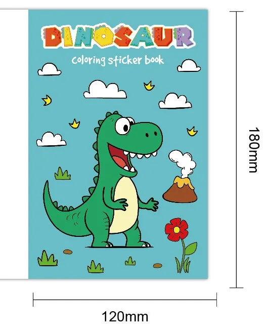 Coloring and Sticker Books