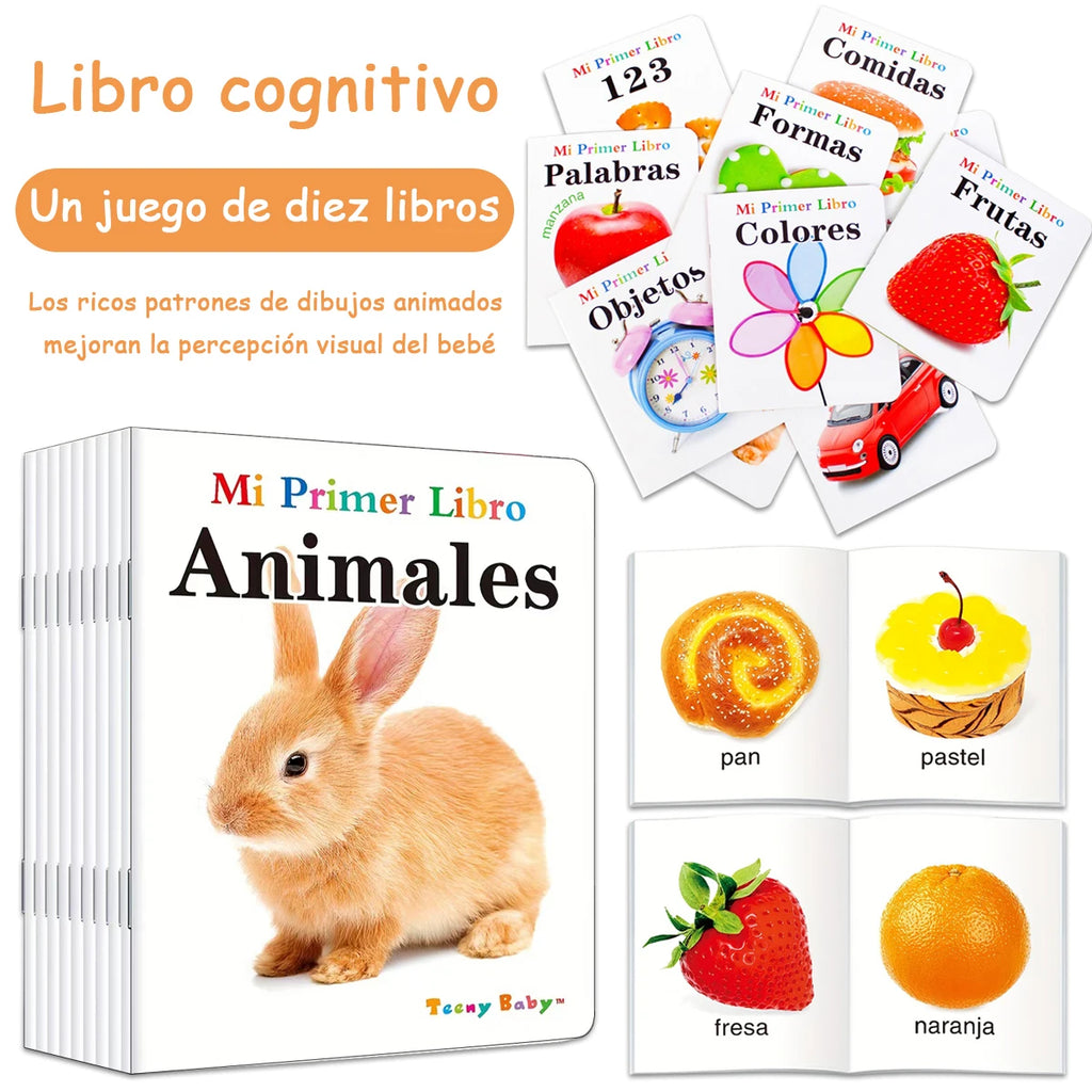 10 Spanish books to increase vocabulary and promote language development.