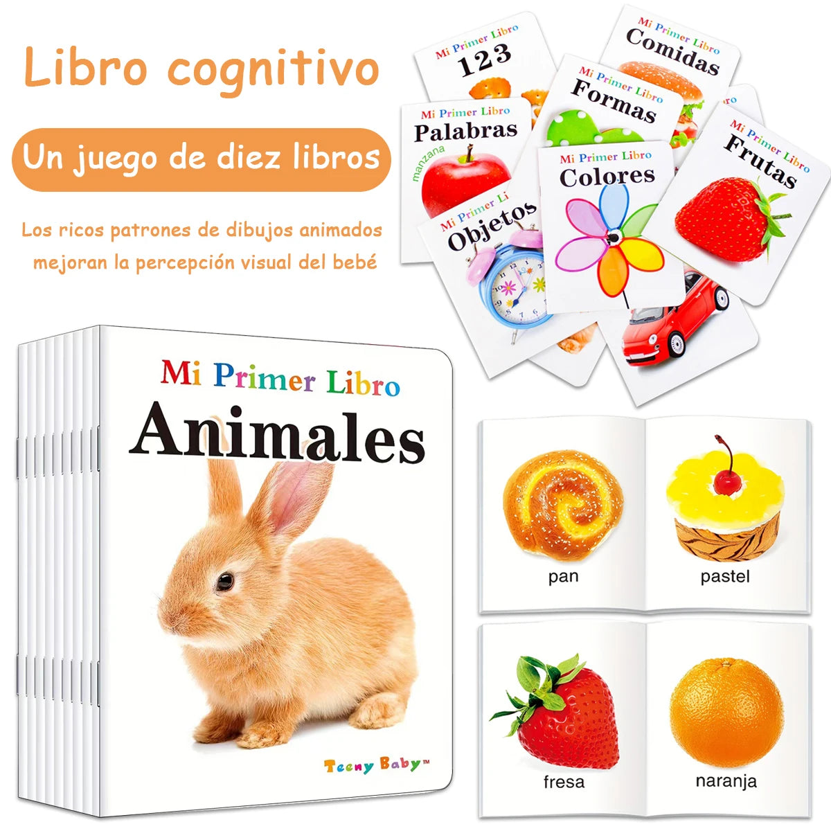 10 Spanish books to increase vocabulary and promote language development.