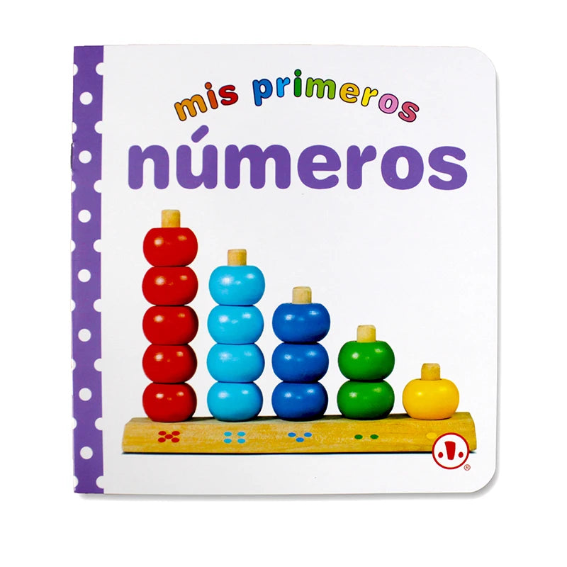 12Pcs/set Children Learning Picture Books in Spanish. Shape/Animal/Vegetable/Fruit/Color/ Words for Kids Book