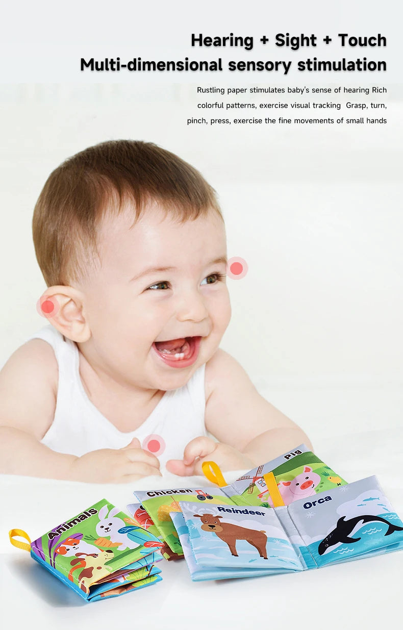 Baby  Enlightenment Cloth Books Educational Toys Baby