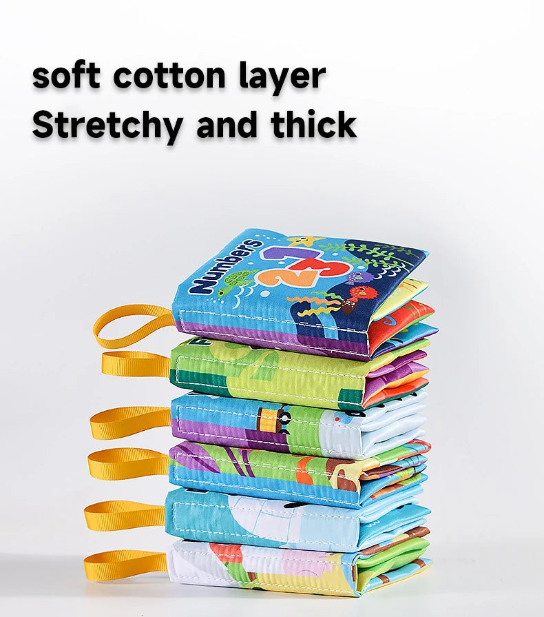 Baby  Enlightenment Cloth Books Educational Toys Baby
