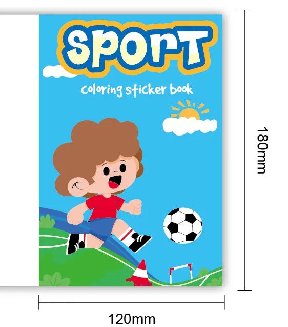 Coloring and Sticker Books