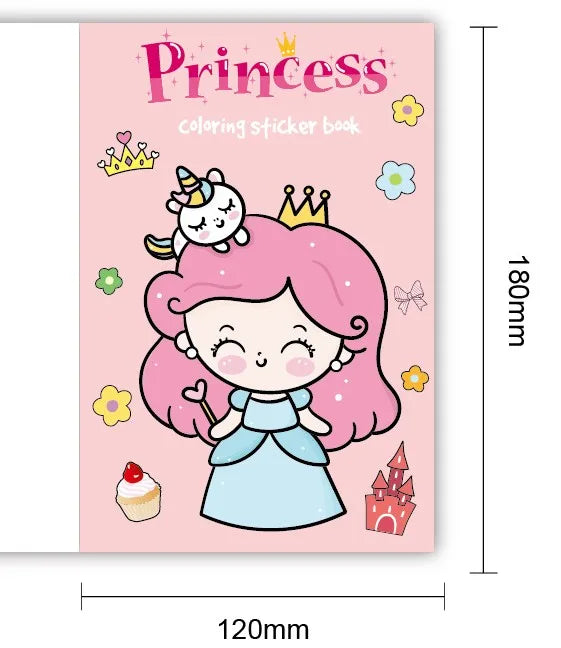 Coloring and Sticker Books