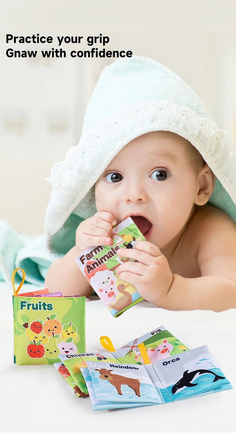 Baby  Enlightenment Cloth Books Educational Toys Baby