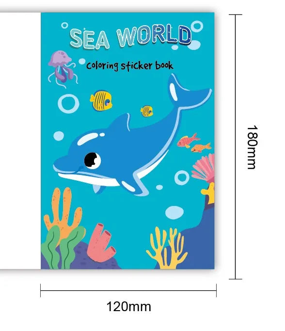 Coloring and Sticker Books