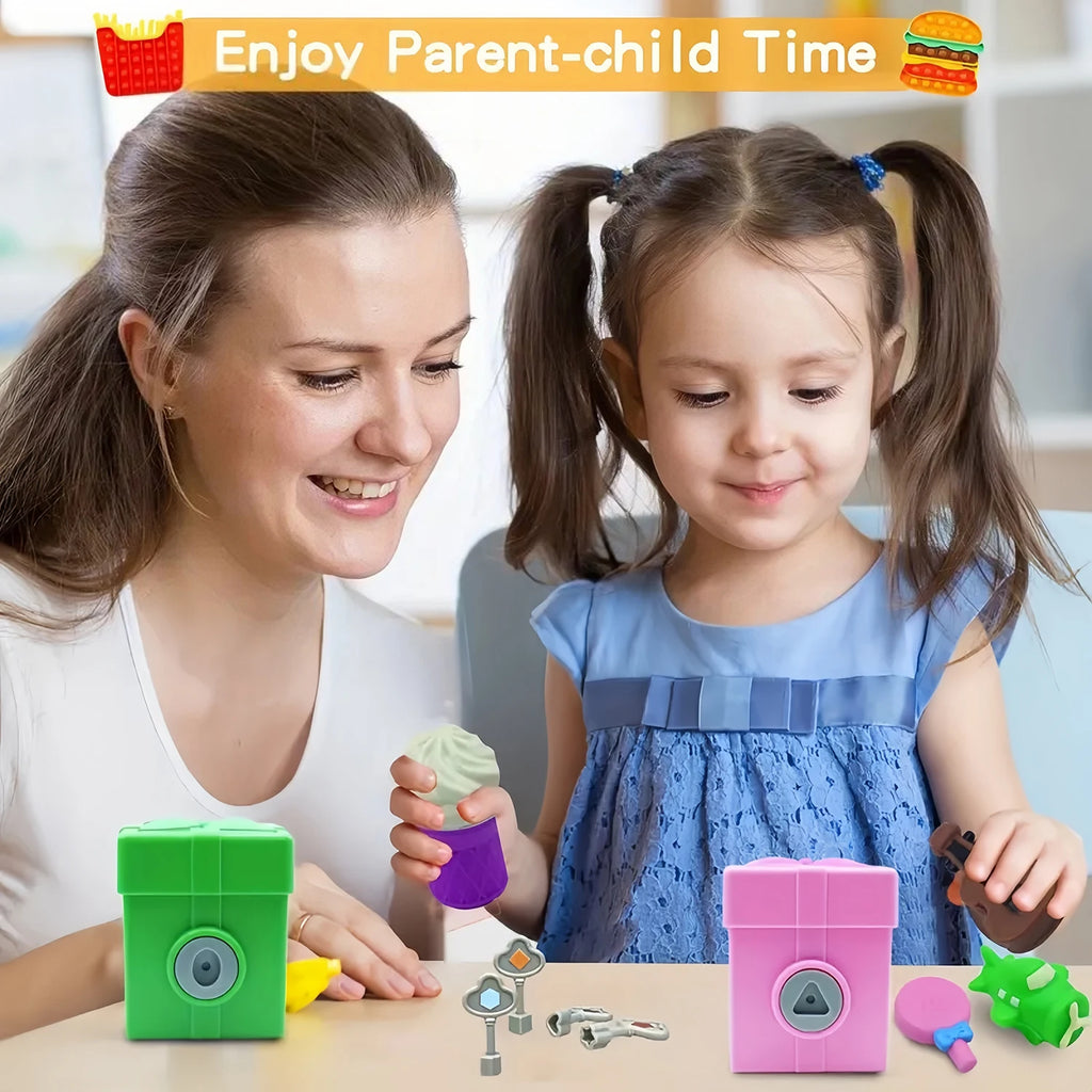 Farm Train/Surprise Party Set for Toddlers Learning Counting, Matching & Sorting Fine Motor Skills.