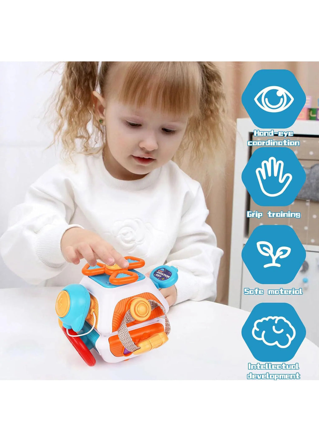 Baby Busy Toy for Toddler Educational Learning Activities