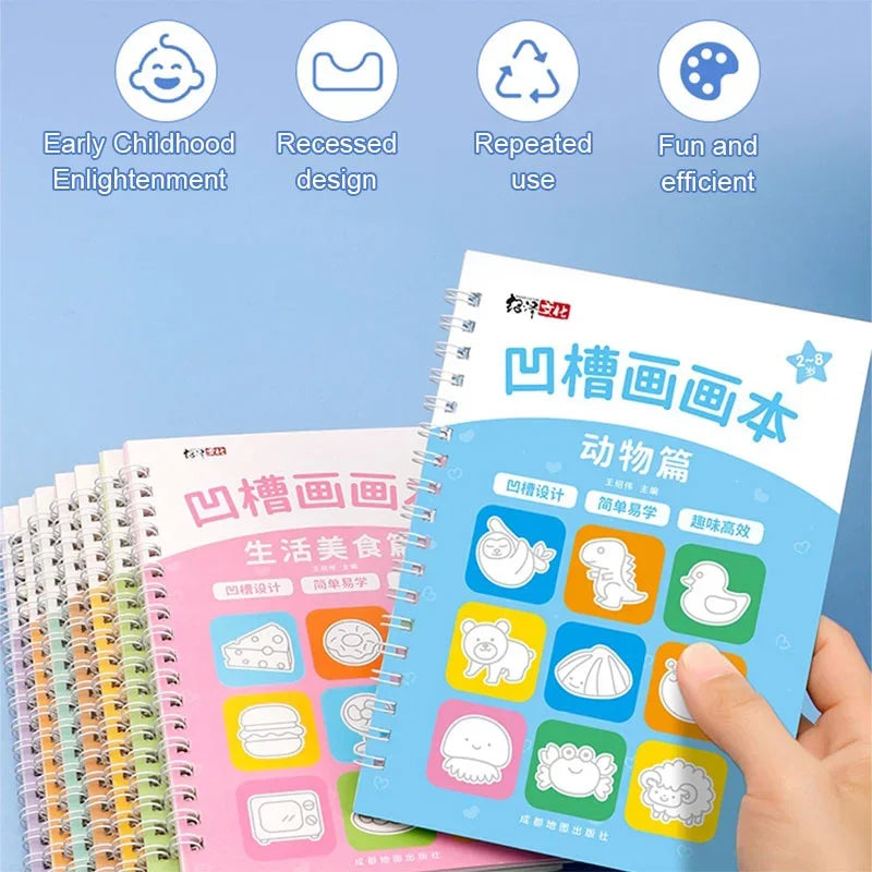 Children's Groove Drawing Book